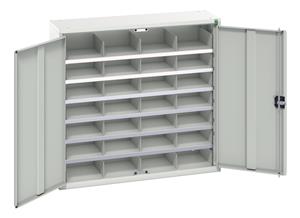 Bott Verso Basic Tool Cupboards Cupboard with shelves Verso 1050x350x1000H 28 Compartment Cupboard